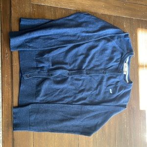 Like new blue girls Vineyard Vines cardigan.